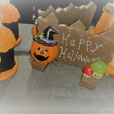 トイレはハロウィン！