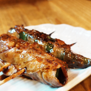 ピーマンに豚バラ巻いて焼いてみた!! 
