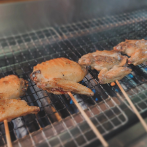 焼き鳥とビール