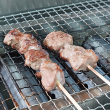 【新メニュー試作中!】「特製 牛カルビ串焼き」をこっそりご紹介!因島・尾道で居酒屋をお探しなら当店へ