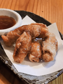 因島で話題の鶏皮餃子が食べられる人気居酒屋｜いざかや田むら【尾道・因島】