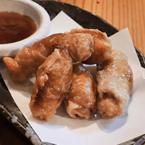 因島で話題の鶏皮餃子が食べられる人気居酒屋｜いざかや田むら【尾道・因島】