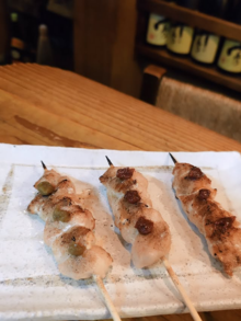 ✨ささ身の串は3種の味比べ！