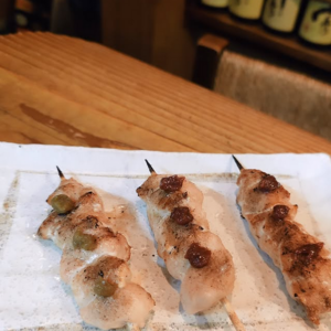 ✨ささ身の串は3種の味比べ！